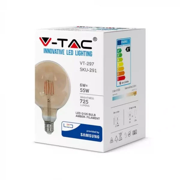 6 W V-TAC lemputė