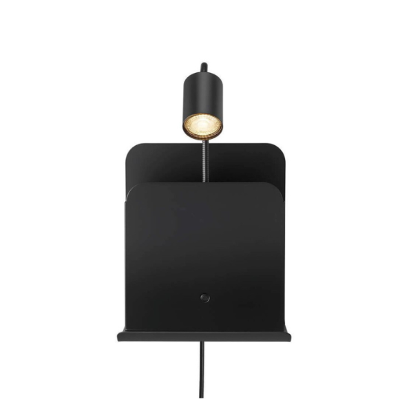 Sieninis šviestuvas ROOMI su USB