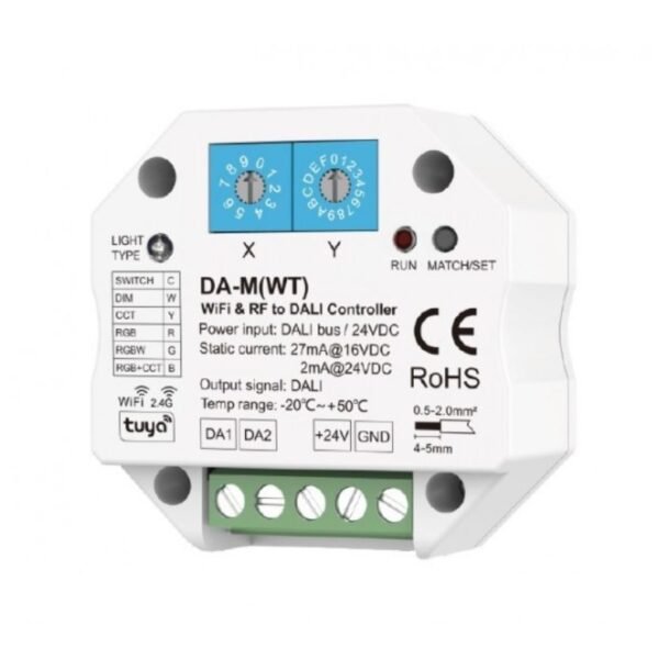 Valdiklis Dali veikia per WIFI ir TUYA LED96034
