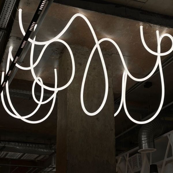 Silikoninė tūba LED juostoms iki 10 mm