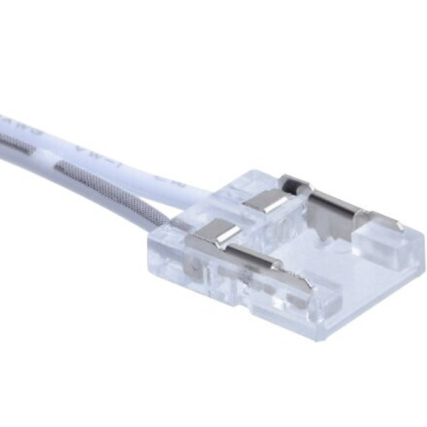 LED COB juostos galo jungtis