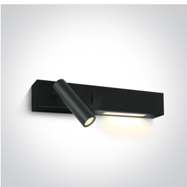 LED Sieninis šviestuvas 9W Left 65146/B/W