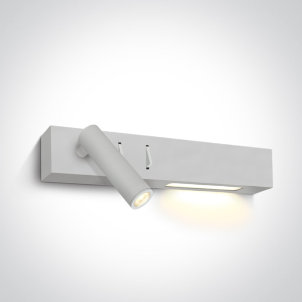 LED Sieninis šviestuvas 9W Left 65146/W/W