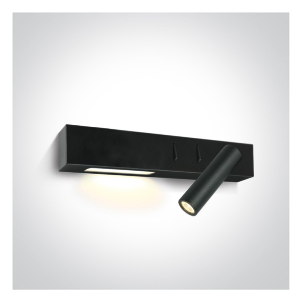 LED Sieninis šviestuvas 9W Right 65146A/B/W