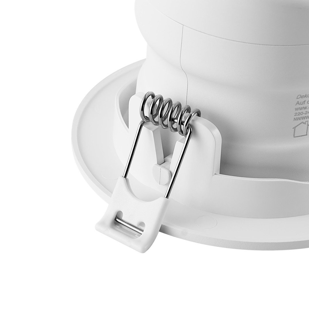 Dekolight įleidžiamas šviestuvas Surtur Tilt 83, 9 W, 2700/3000/4000 K, 565457